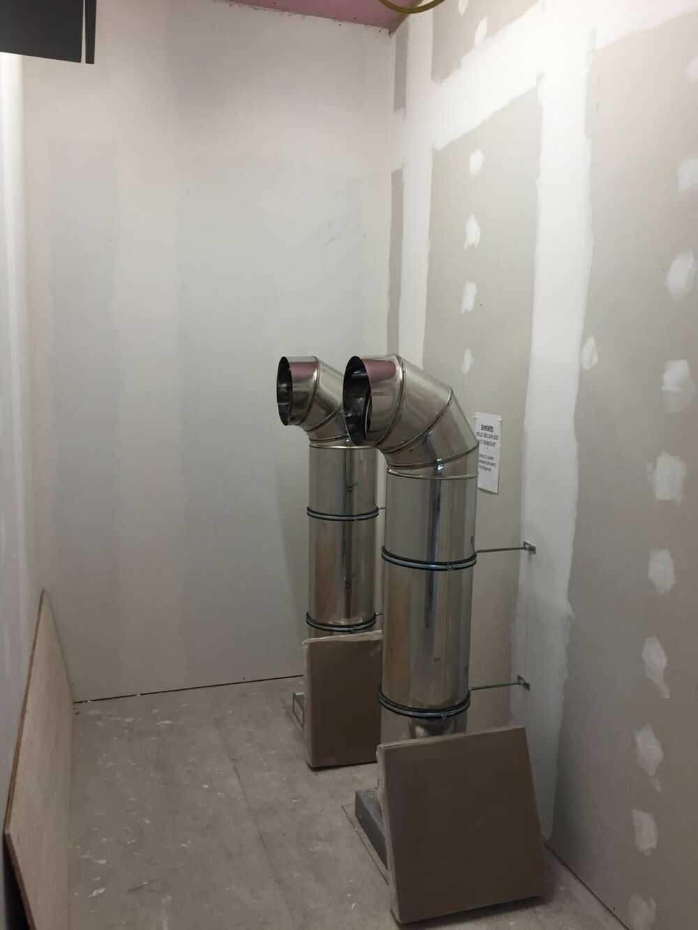 Cheshire 300mm PYTHON Stainless Steel Chute cheshire1
