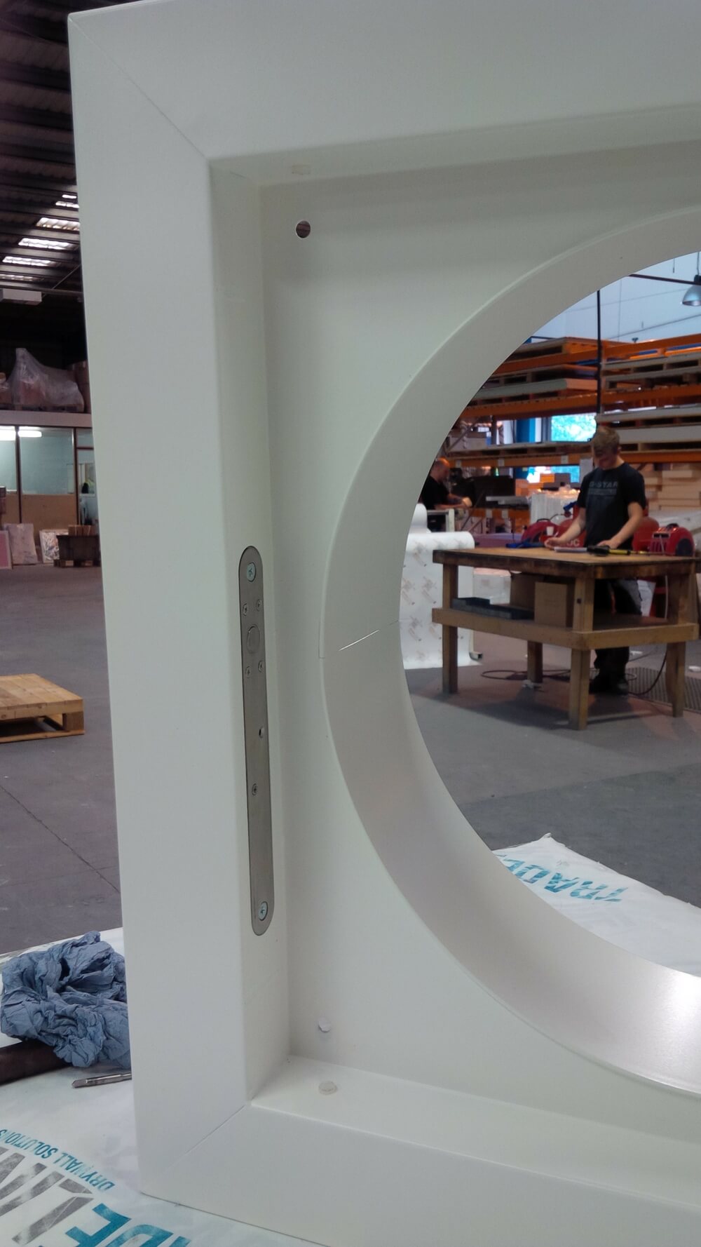 Examples of Fire Rated Doors with an Electrical Interlock System electricalinterlocks2