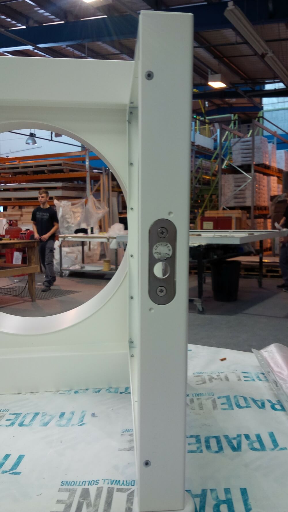 Examples of Fire Rated Doors with an Electrical Interlock System electricalinterlocks3