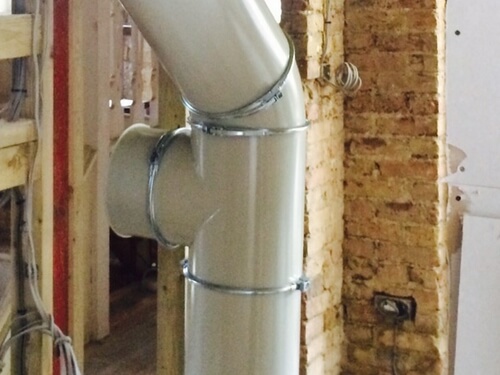 residential install Napier Road 300mm LaundryShoot System