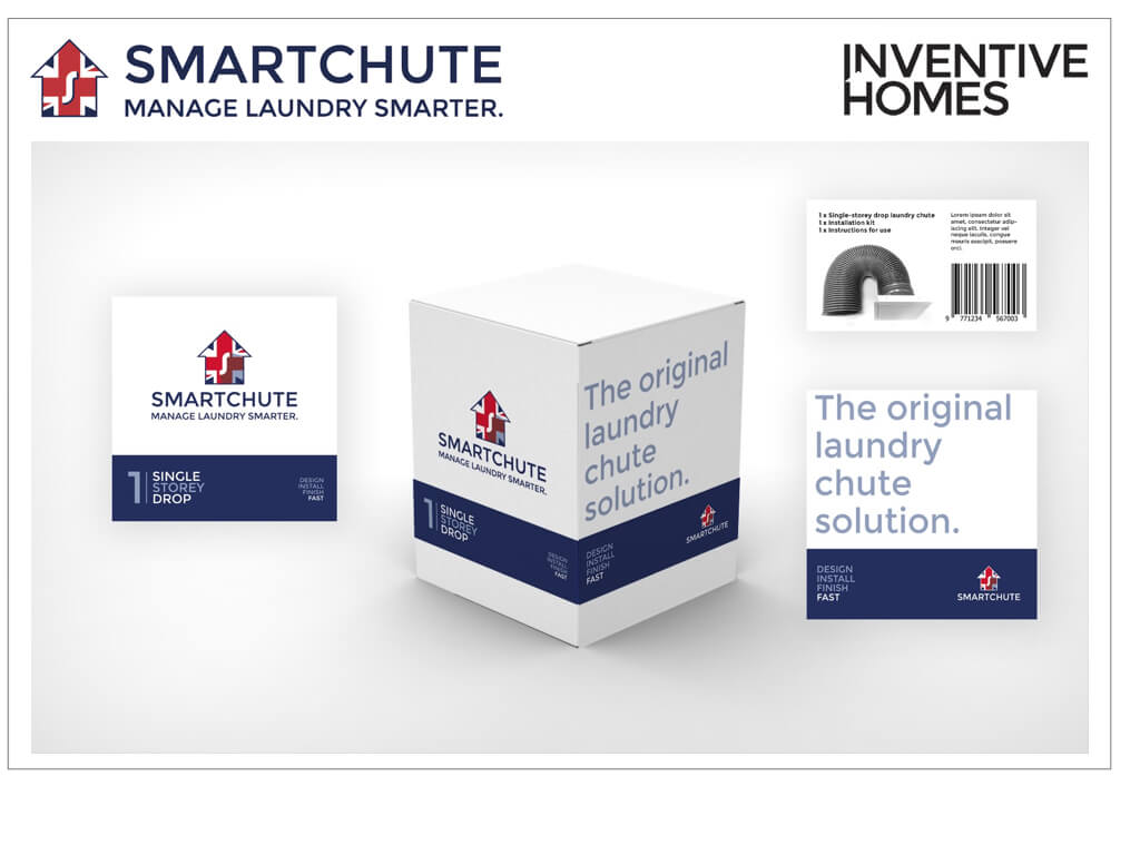Smartchute Laundry Chute - Packaging