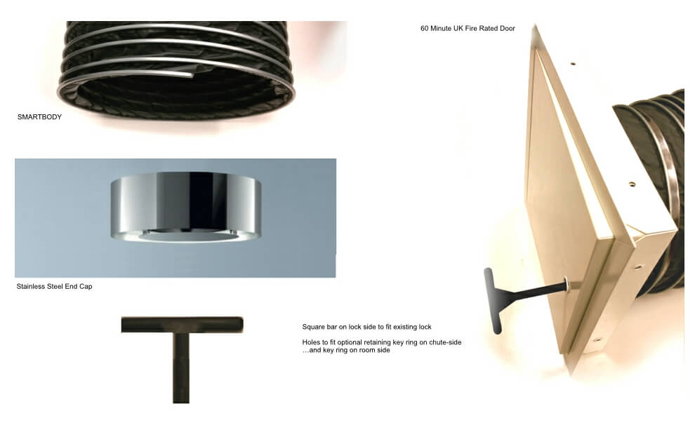 Smartchute Laundry Chute - Contents